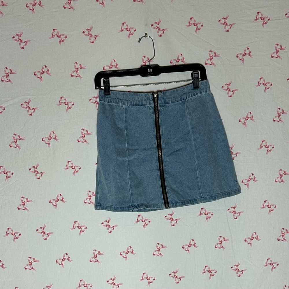 Forever 21 Blue Denim Mini Skirt